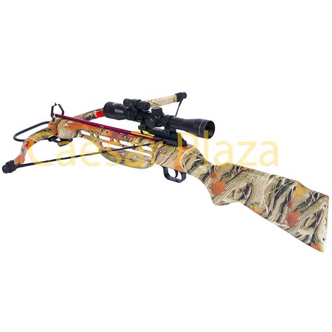 Купить Арбалет Caesar Plaza 150 Lb Black Wood Camo Hunting Crossbow