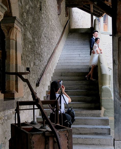 Les mariés du château de Chillon Lac Léman Suisse Marie B H Flickr