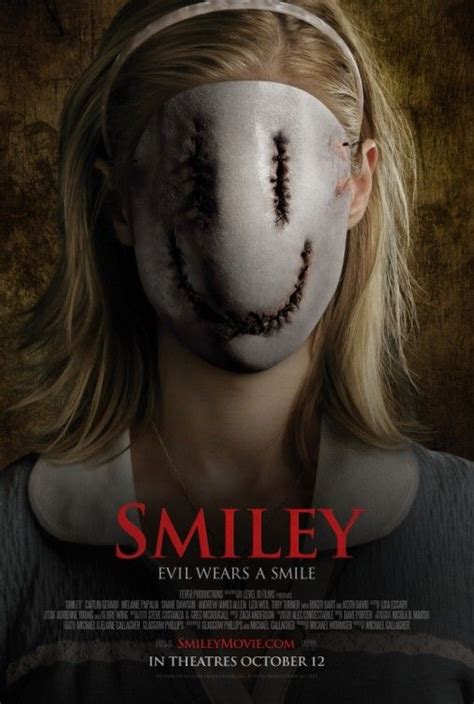 Smiley Official Us Poster Pinterest Smiley Horror And Movie