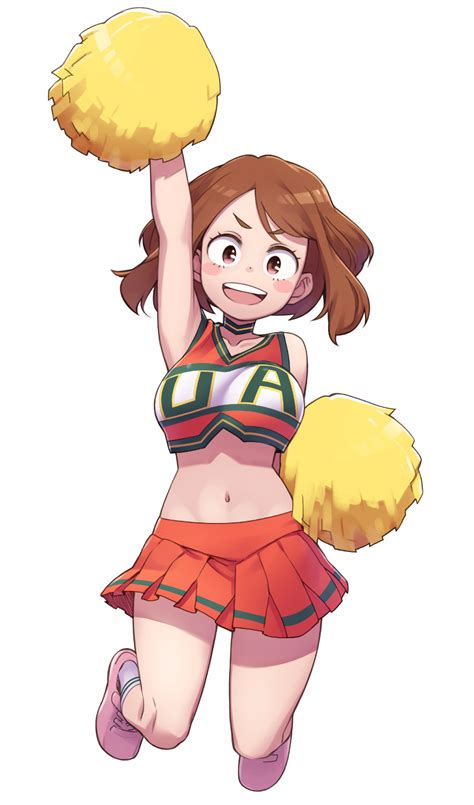 Cheerleader Ochako My Hero Academia Know Your Meme