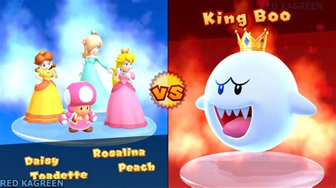 Mario Party 10 Whimsical Waters Toadette Vs Rosalina Vs Peach Vs