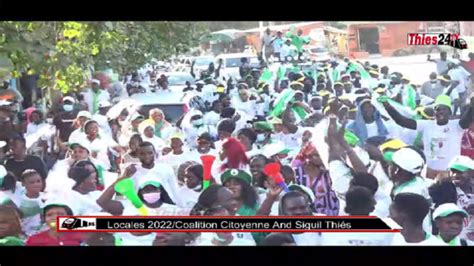 Vidéo La Zone Nord De Thiès Déroule Le Tapis Rouge à Abdoulaye Dièye