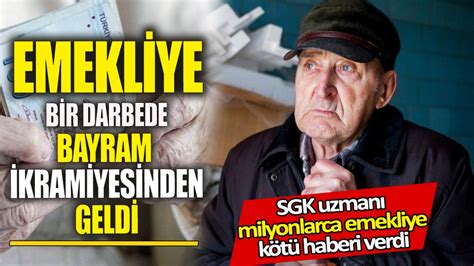 SGK uzmanı milyonlarca emekliye kötü haberi verdi Emekliye bir darbede