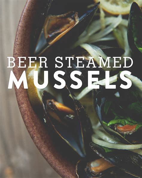 BEER STEAMED MUSSELS - The Kitchy Kitchen