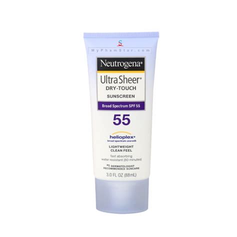 Kem Chống Nắng Neutrogena Ultra Sheer Dry Touch Spf 55 88 Ml