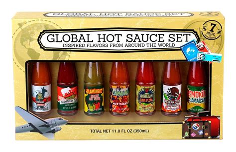 Global Hot Sauce Set 7 Pk Canadian Tire