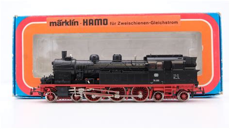 Märklin H0 8306 Dampflok BR 78 der DB Gleichstrom Analog Blau Rote O