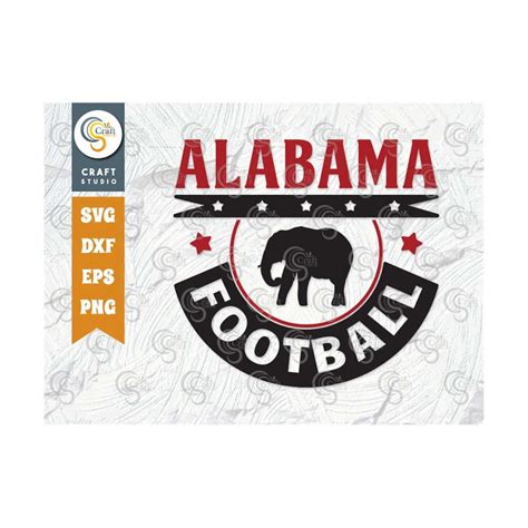 Alabama Football SVG, Sunday Funday Football Svg, Sports SVG - Inspire ...