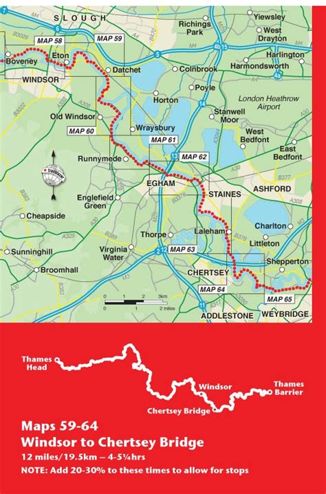 Trailblazer Guide Books Thames Path Thames Head To The Thames