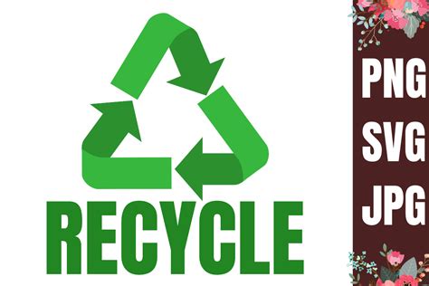 Reduce Reuse Recycle Symbol Printable