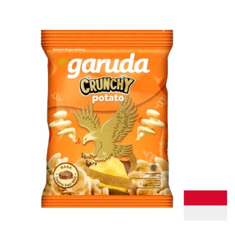 GARUDA CRUNCHY POTATO BBQ FLAVOR SNACK 60G Kelokal