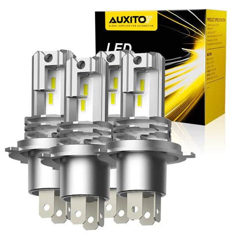 Buy AUXITO H4 9003 LED Headlight Bulbs Hi Low Beam Conversion Kit 6000K