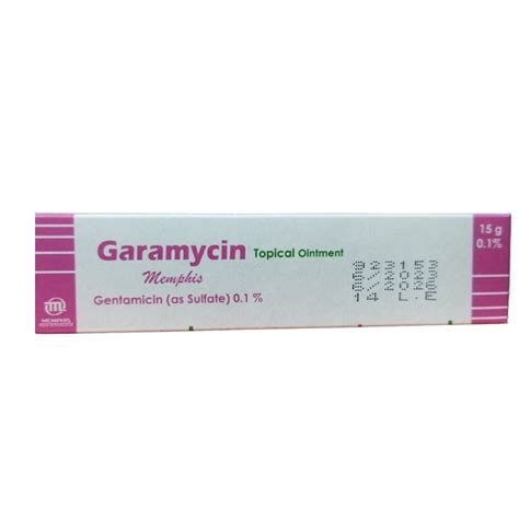 GARAMYCIN 1 OINT 15GM Tay Pharmacies