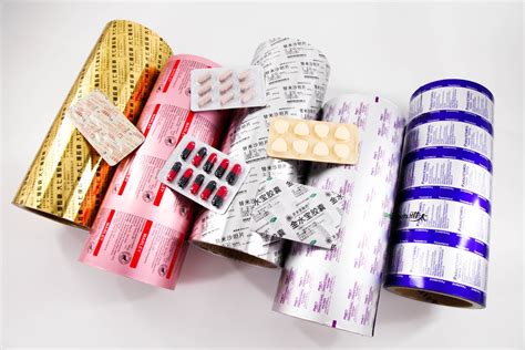 Custom Printing Aluminum Foil Pharmaceutical Foil Blister Packaging