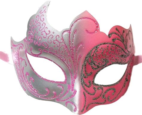 Venetian Masks Designs Pink