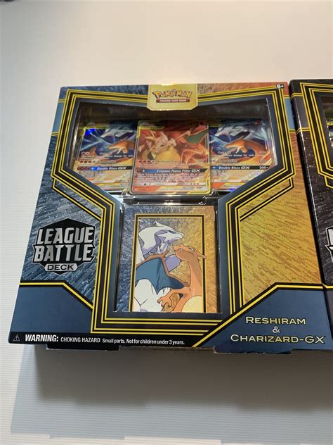 Mavin Pokemon Tcg League Battle Deck Pikachu Zekrom Gx Reshiram