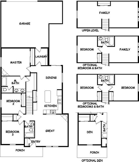 Hayden Homes Pacific Floor Plan Floorplans Click