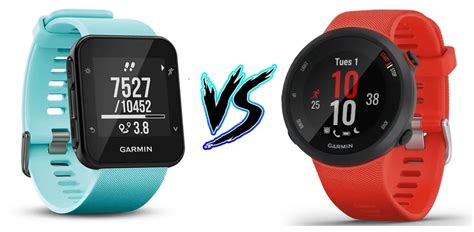 Garmin Forerunner 35 vs Forerunner 45 - Product Comparison - 5KRunning.com