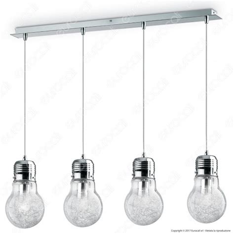 Acquista Ideal Lux Luce Max Sp Lampadario In Metallo Con