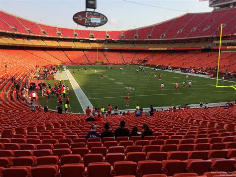 Chiefs Seating Chart Rows
