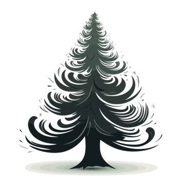 Christmas Tree Silhouette Outline