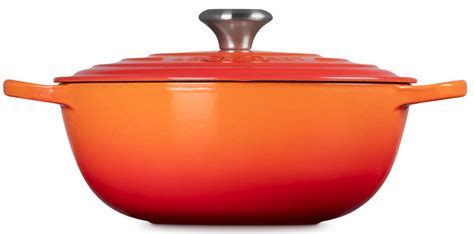 Le Creuset Braadpan Marmite Oranje Rood Kopen Cookinglife