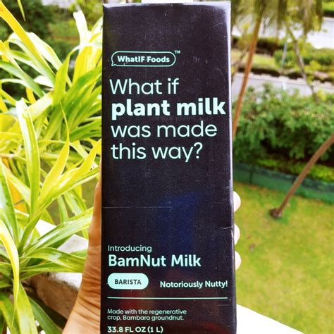 Whatif Foods Bamnut Plant Based Milk Barista Review Abillion