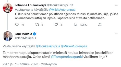 Jani M Kel On Twitter N Ist Kommenteista Seurasi Blokki Toinen Oli