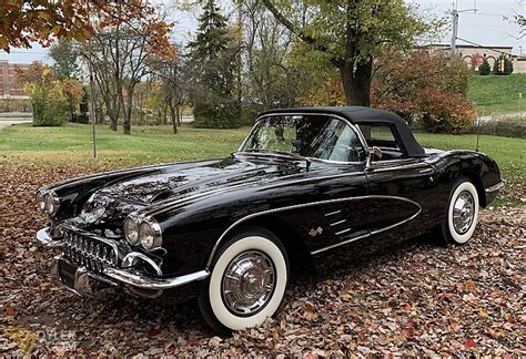 Classic 1959 Chevrolet Corvette Convertible Triple Black for Sale ...