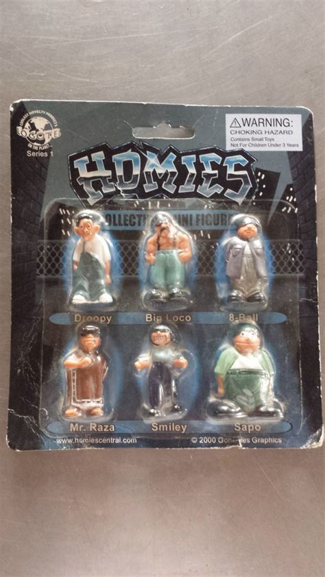 Homies Figurines Series 1 Rare The Original 6 By Schlitziepinco