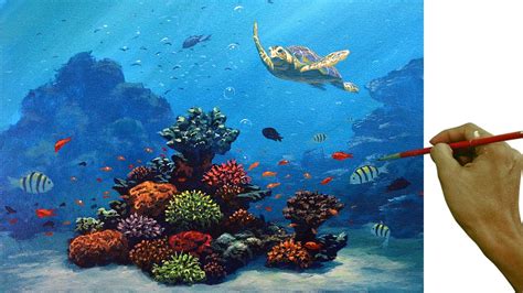 Underwater Ocean Painting Ideas