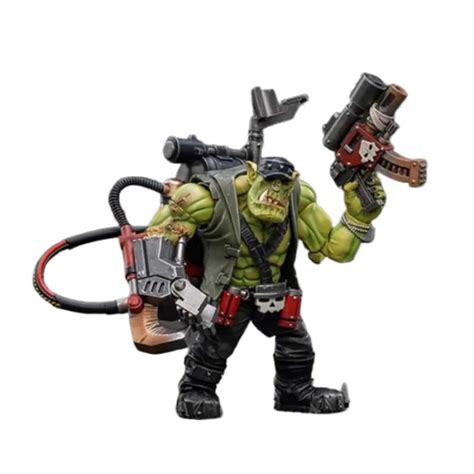 JoyToy Action Figure Warhammer 40K Ork Kommandos Nob Nazbog JT2894