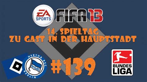 Let S Play Fifa 13 Karrieremodus Part 139 14 Spieltag Hertha BSC