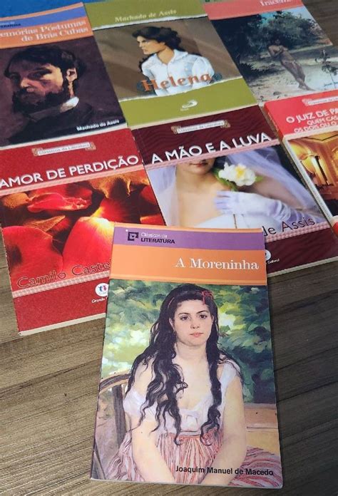 Kit Livros Classicos Literatura Brasileira Machado De Assis José De