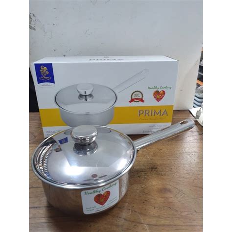 Jual Panci Bima Prima Saucepan 2007 Panci Gagang Diameter 16cm 18cm