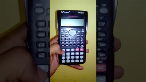 Tutorial Como Desligar A Calculadora Kenko Kk 82ms Youtube