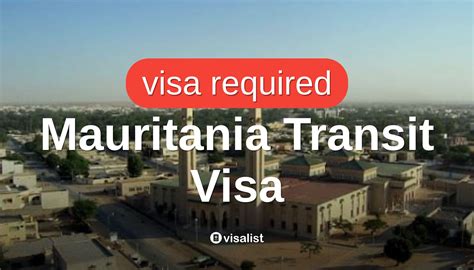 Mauritania Transit Visa For Mauritius Citizens 2025 Visa List