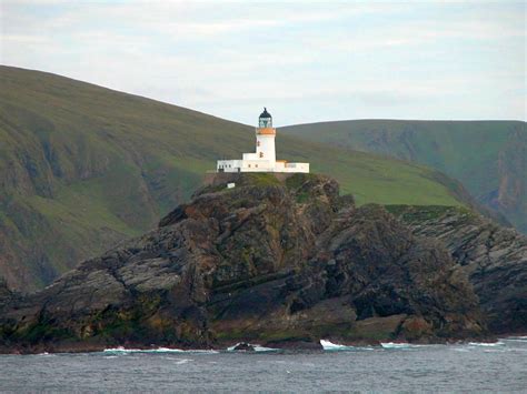 Muckle Flugga Lighthouse Unst North Isles Muckle Flugga Scotland