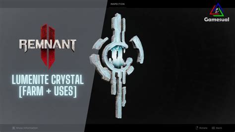 Remnant 2: Lumenite Crystal [Farm + Uses] | Gamesual