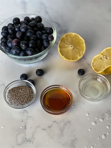 Blueberry Chia Seed Jam Veggie Fun Kitchen