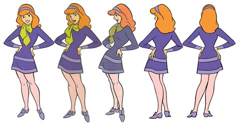 Custom Scooby Doo Model Sheets Daphne Blake By Nickscheetz On Deviantart