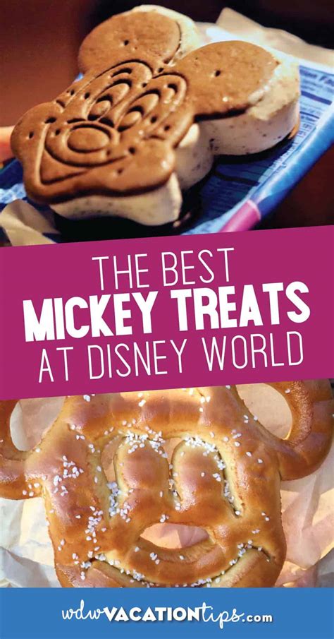 Best Mickey Shaped Treats At Disney World • Wdw Vacation Tips