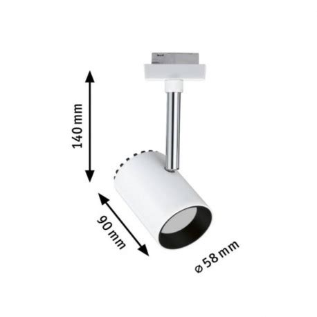 Paulmann Spot Individuel Sur Rail Shine Paulmann Blanc