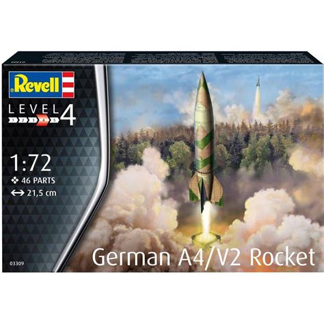 Revell German A4 V2 Rocket Model Kit 1:72 | Hobbycraft