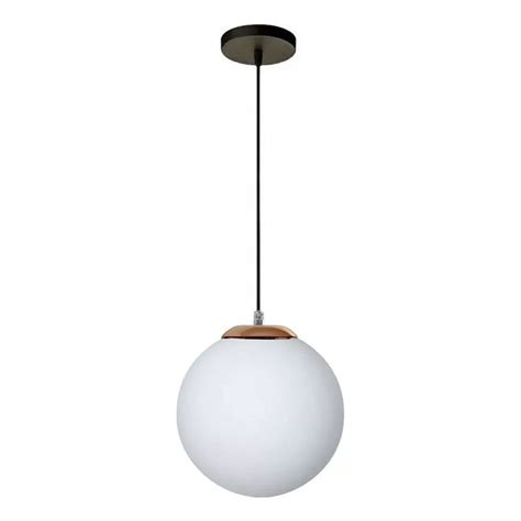 LUZ DESING Colgante Globo 25cm Opal Cobre Vintage Apto Led E27