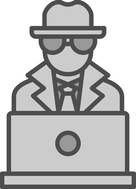 Spyware Line Filled Greyscale Icon Design 43701967 Vector Art At Vecteezy