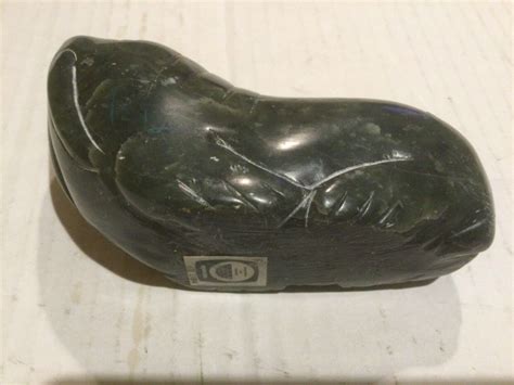 Vintage Eskimo Art Esquimau Carved Soapstone Walrus Ns Canada Ebay