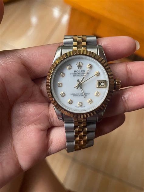 Jam Rolex Oyster Perpetual Datejust Fesyen Wanita Jam Tangan Di Carousell