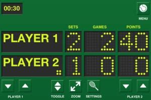 Tennis live scores today match - persianklo