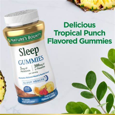 Nature S Bounty Melatonin Mg Sleep Aid Gummies Ct Frys Food Stores